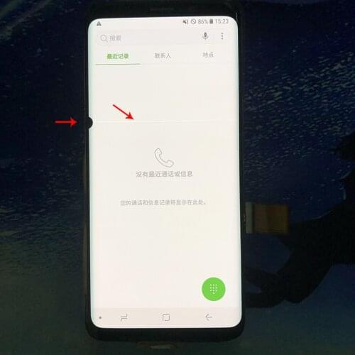 Super AMOLED LCD For Samsung S9 Display Screen Touch Digitizer For samsung S9 LCD G960 G960F With Defect