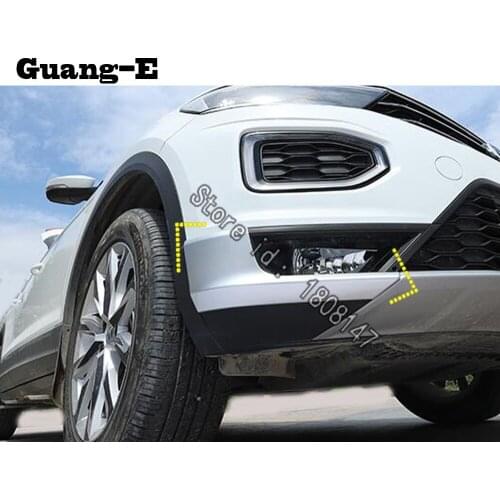 For Volkswagen Vw T-Roc Troc 2017 2018 2019 2020 2021 Car Sticker Body Front Head Bumper Corner Protection Trim Frame Edge Board