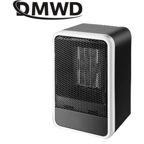 DMWD Electric Heater Fan Mini Winter Hand Warmer PTC Ceramic Quick Heating Warm Stove Radiator Office Desktop Hot Air Blower EU