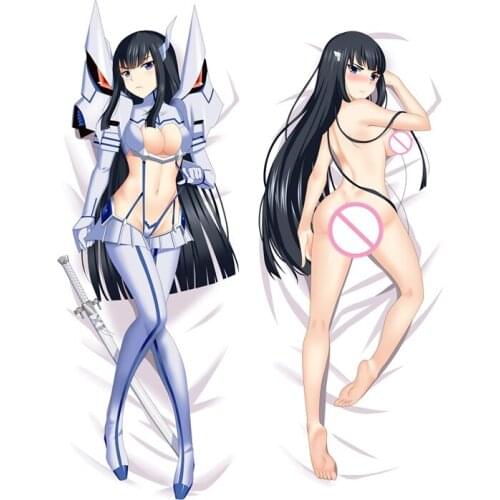 Anime Cartoon KILL la KILL Double sided hugging Pillow Case Pillow Cover Pillowcase Peach Skin 2 Way 812036
