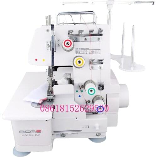 Electric overlock Sewing Machine MultiFunctional Overedge Machine Desktop Three-Track Four-Track Overcast Machine