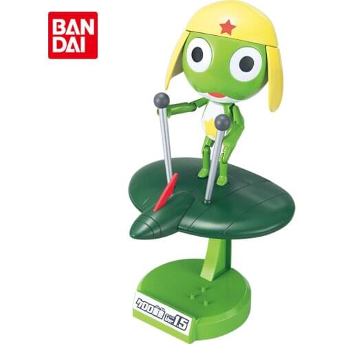 Bandai Genuine Keroro Gunsou Plamo Collection Ver.1.5 + FLYING Board Anime Action Figure Model Ornaments Toys Gifts For Kids