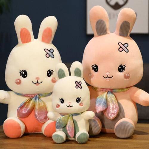 25 Cm 35 Cm Childrens Toys Cute Bunny Plush Toy Doll Doll Pillow Doll Birthday Christmas Gift Boy And Girl Free Shipping