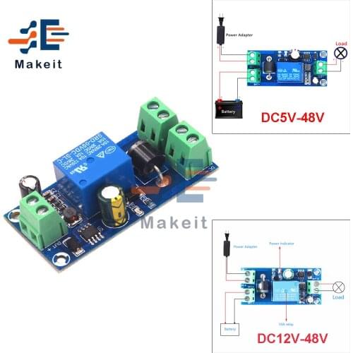 Power-OFF Protection Module Automatic Switching Module 5V-48V UPS Emergency Cut-off Battery Power Supply 12V-48V Control Board