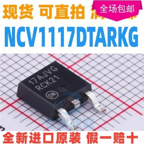 New 10pcs/lot NCV1117DTARKG NCV1117 TO252 17AJVG