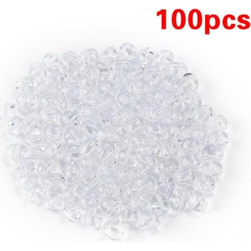 Slotted Plastic Cross Fishing Bead T Shape Oval 2 Sizes Hook Sinking FR4 Fishing Bait Outdoor Sports