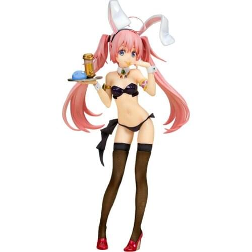 Pre-Sale Regarding My Rebirth and Becoming A Slime Milim Nava Bunny Girl Ver. Japan Anime Figure Collectibles Model Toys Gift