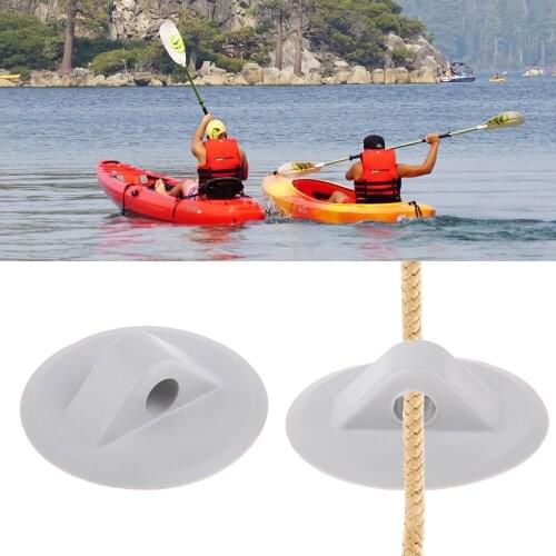 Durable PVC Inflatable Boat Kayak Canoe Rope Buckle Mount Patch Accessories Inflatable Boat Rope Mount Patch