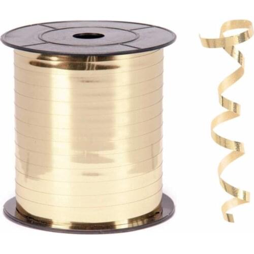 Metallic Gold Color Raffia 8 Mm X 200 m