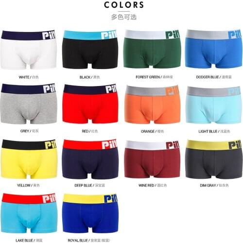 PINK HERO Original Male Underpants The Goods 8 Color Comfortable Edition Man boxer boxershorts men underwear boxers panties