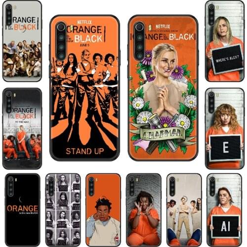 TV Orange Is The New Black Phone case For Xiaomi Redmi Note S2 4 5 6 7 8 A S X Plus Pro black 3D coque trend bumper pretty shell
