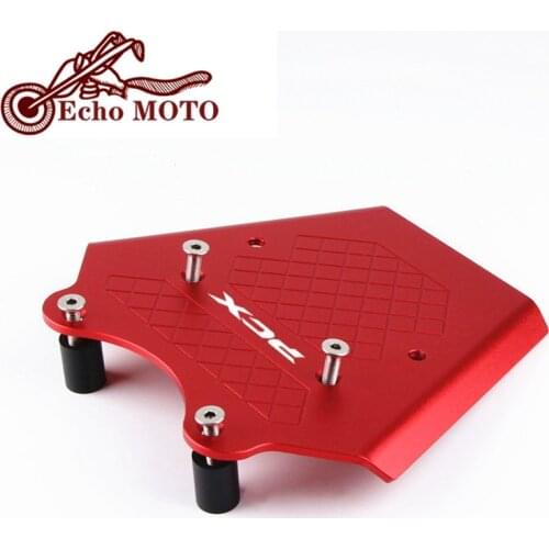 Motorcycle CNC Rear Storage Box Luggage Case Rack Support Cargo Holder Shelf Panel Bracket For Honda PCX 125 150 PCX150 PCX125