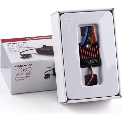 1pcs Original HobbyWing QuicRun 1060 60A Brushed Electronic Speed Controller ESC For 1:10 RC Car Waterproof For RC Car