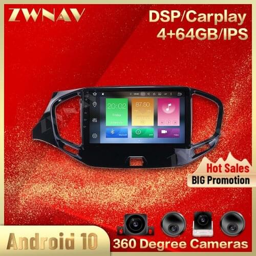 360Cameras IPS Screen For LADA Vesta Cross Sport 2015 2016 2017 2018 2019 Android 10 Multimedia Player Audio Radio Auto Recorder