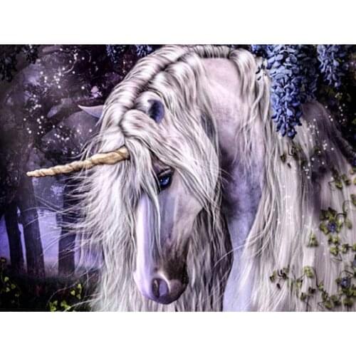 5D DIY Diamond Painting Cartoon Unicorn Full Diamond Embroidery Mosaic Picture of Rhinestones Cross Stitch Home Decor Gifts