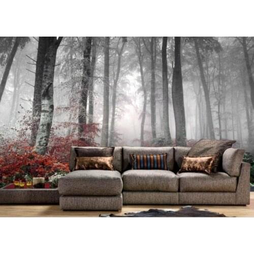 Bacal Custom 3D natural forest wall murals photo wall 3D room landscape wallpaper living room home decoration 3d mural