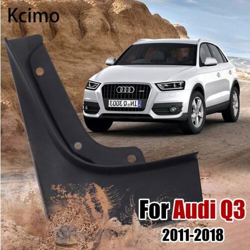 Car Mudflaps for Audi Q3 8U 2011~2018 Fender Mud Guard Flap Splash Flaps Mudguards Accessories 2012 2013 2014 2015 2016 2017