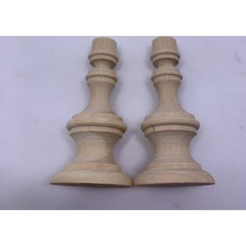 Model Ship WOOD Display Pedestals- solid wood pedestals M SIZE- 2 PCS