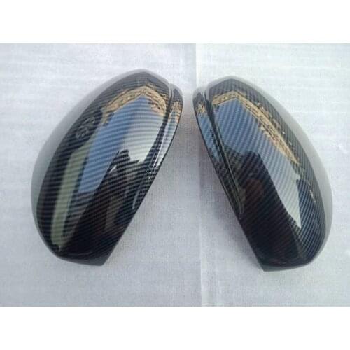 For Honda Fit GK5 jazz 2015 2016 2017 2018 car styling decoration stick rear view Rearview Side glass Mirror Cover trim frame