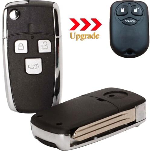 Kutery 10pcs 3 Button Modified Flip Folding Car Key Shell For Toyota BYD F3 F3R Remote Keyless Entry Transmitter Car Key Shell