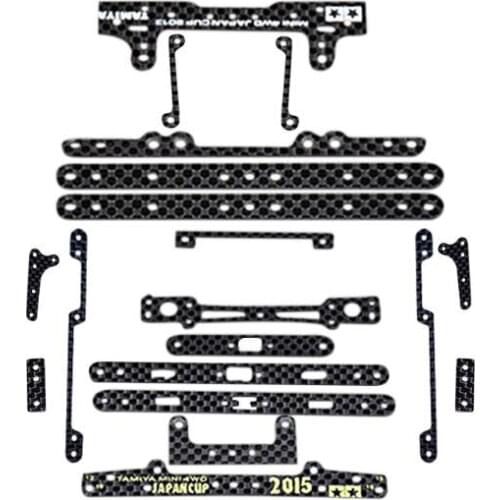 MA Chassis Carbon Fiber Plate Set For Tamiya Mini 4WD Racing Car Model Upgrade Spare Parts
