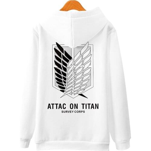 2021 New Attack on Titan Hoodie Casual Sweatshirt Teenager Adult Kids Pullover Hooded Long Sleeve 3D Pattern Streetwear Clothes