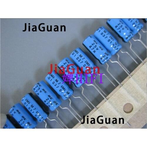20PCS NEW VISHAY BC KO037 25V47UF 5X11MM electrolytic capacitor KO 037 47UF 25V 037KO 47uF/25V PH 25v 47uf