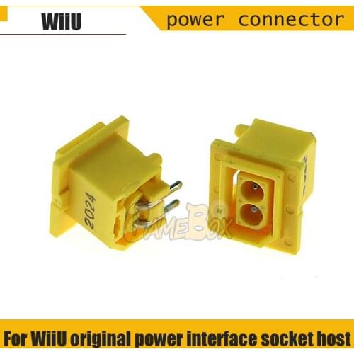 Original Used AC Adapter Charging Port Power Charger Socketfor Nintend WiiU Power Charger Socket for Wiiu Console