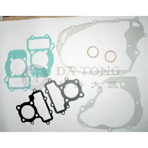 Full set Twin Engine repair Gasket For Yamaha XV QJ250cc Motorcycle Sealing Case Gasket Kit suzuki atv Part