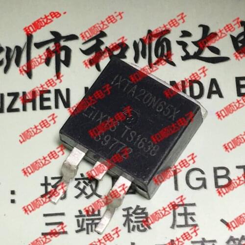 10pcs/lot IXTA20N65X New Spot TO-263 650V 20A