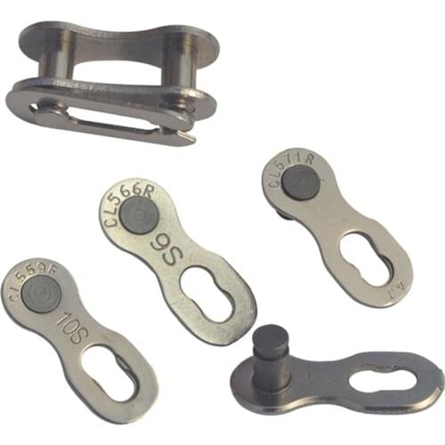 2pcs MTB Road Bicycle Chain Connectors 6/7/8/9/10/11 Speed Bike Chain Connector Lock Quick Master Links Joint Chain Bike Parts