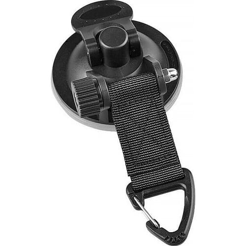 Black Strong Suction Cup Anchor Securing Hook Tie Down Camping Tarp Boat Car Side Awning Universal