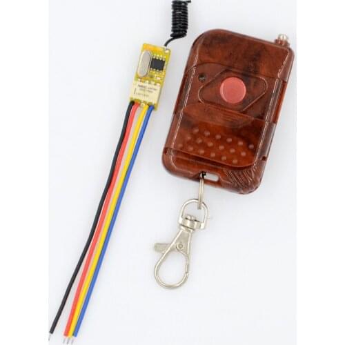 Remote Keyless Entery DC 3.5V-12V 3.6V 3.7V 4.5V 5V 6V 7.4V 9V 12V Micro Relay Mini Wireless Remote Control Switch Long Rang