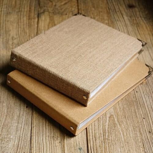 Scrapbooking Album Photo Wedding Cover Inner Ring Bag DIY Manual Photo Album Retro Nostalgia Creative Scrapbook Album De Fotos X