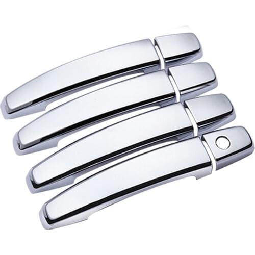 Roxform Chrome Door Handles 4 Pcs Stainless Steel Exterior Accessories Tuning For Opel Astra J 2010 2011 2012 2013 2014 2015 2016