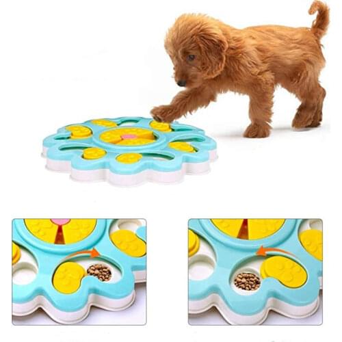 Dog Toys for Small Dogs Training Puzzle Dog Toy Leaking Food Game Disc Board Funny Slow Eat Dog Interactive Toys Pet Product