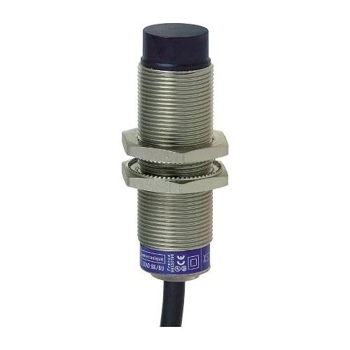 XS618B4NBL2 Inductive sensor XS6 M18 - L60mm - brass - Sn12mm - 12..48VDC - cable 2m
