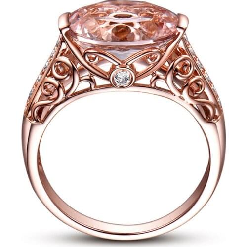 Rings for women Ring Ring Rose Gold Crystals Engagement Rings for women M.8