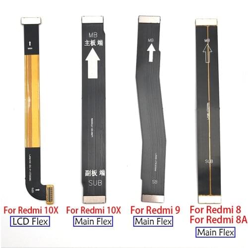 Main Board Flex Cable For Xiaomi Redmi 9 8 8A 10X Note 9 9S 8 Pro 8T Mi 10T Connect Mainboard To LCD Screen Ribbon