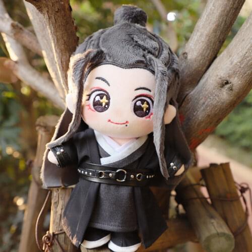 Limit The Untamed Wei wuxian Lan wangji Wang Yibo 25cm Plush Doll Toy stuffed with clothes costume pillow cute cosplay cos gift