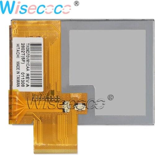 New original 3.5" inch 240*320 TFT lcd display screen module TX09D70VM1CAA with touch screen 60hz 50pins fpc