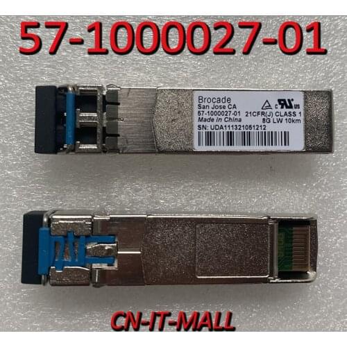 Pulled BROCADE 57-1000027-01 8GB LW SFP+ Transceiver
