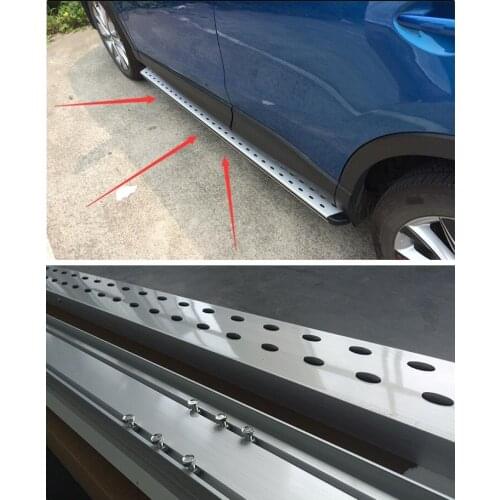 High Quality Aluminum alloy Running Boards Side Step Bar Pedals Fits For Mazda CX5 CX-5 2013-2019
