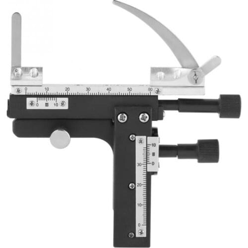 Professional Attachable Mechanical X-Y Moveable Stage Caliper With Scale for Microscope Moveable Stage Big Promotion