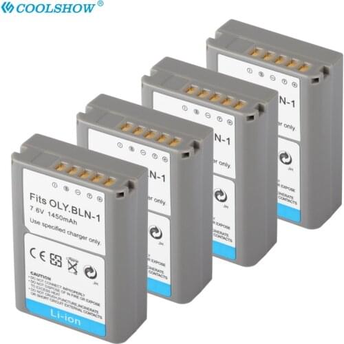 PS BLN1 PS-BLN1 PSBLN1 Battery 1450mah for OLYMPUS PS-BLN1 BLN-1 E-M5 EM5 OMD OM-D Batteries