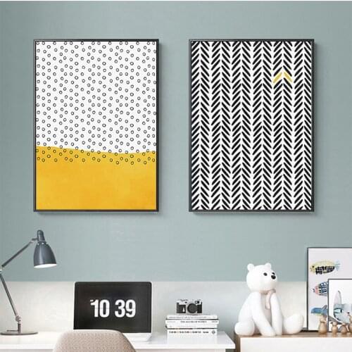 Nordic Modern Minimalist Abstract Canvas Painting Wall Picture for Home Decor Poster and Print for Living Room Interior Decor