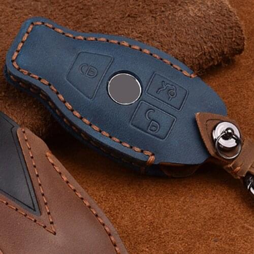 Super Great Cool Remote Car Key wallet case bag Smart 3 buttons For Mercedes benz W210 W211 W212 W124 W176 W202 W205 CLS CLA
