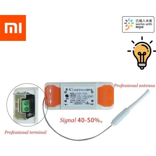 2021 Xiaomi Mijia Bluetooth Mesh on-off Device Timing Smart Lamps Switch Controller Scenario Module on-off Device For Home App