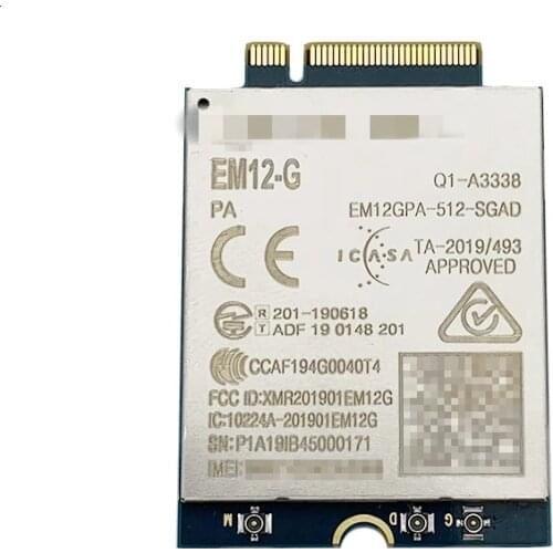EM12-G Cat-12 LTE-A Pro module EM12GPA-512-SGAD