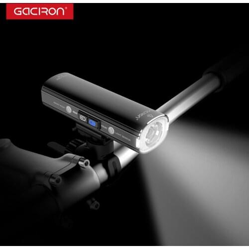 GACIRON V20S-1000 lumen Bike Light Bicycle Headlight Rear Light 2 in 1 With Mount Holder Waterproof Rechargeable Bike Flashlight